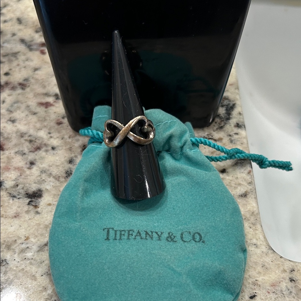 Tiffany & Co. Silver Infinity Ring